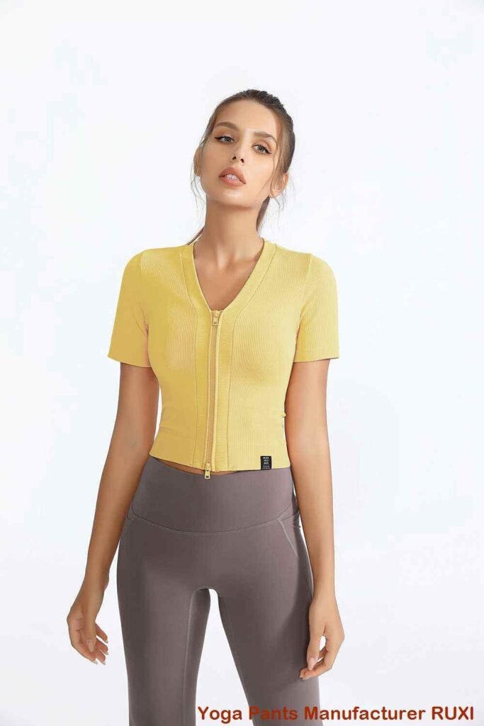 Comfort Fit Grijze Yogabroek voor Dames Ruxi be57