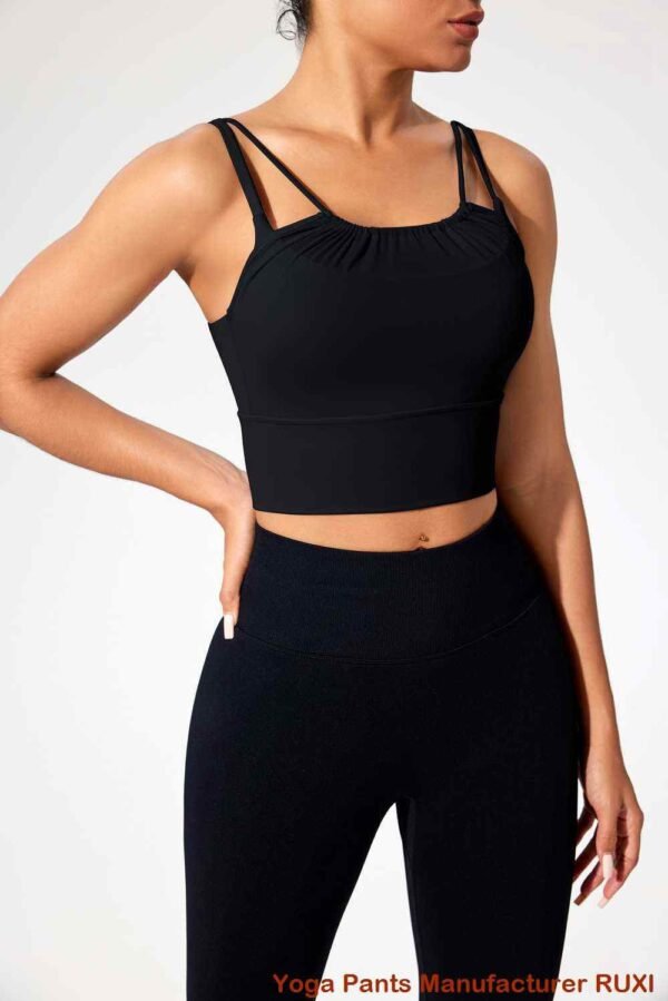 Capri yogabroek met wijde pijpen en comfortabele pasvorm