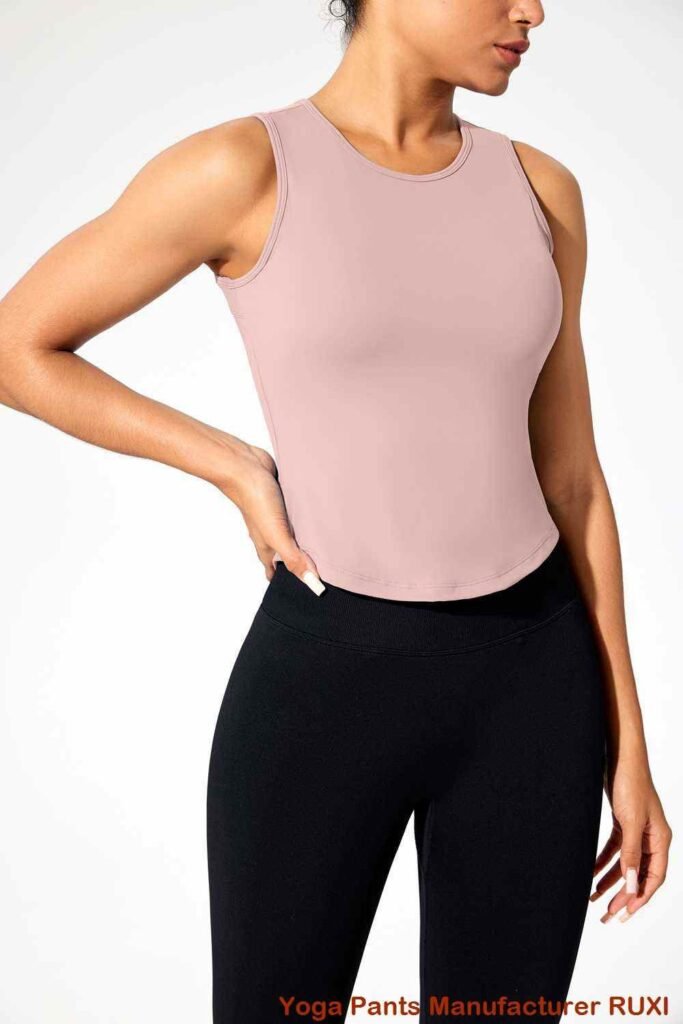 Witte Flare Yogabroek Perfect voor Training Ruxi be125