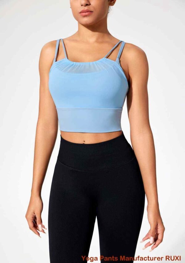 V rug scrunch leggings naadloze stijlvolle fitnesskleding