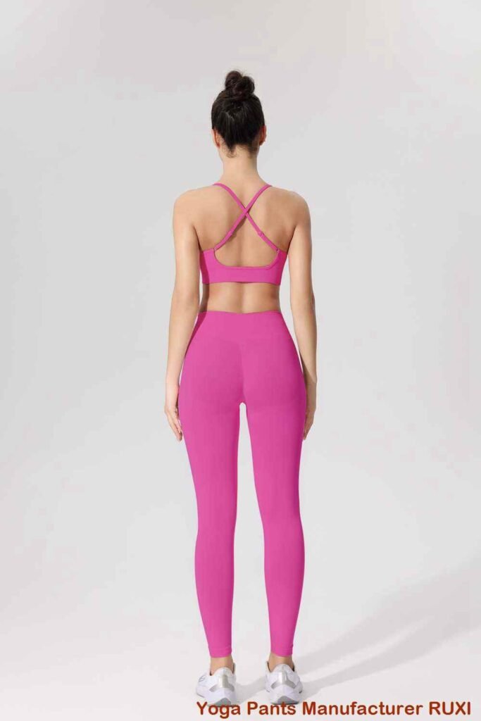 beste yogabroek met rechte pijpen Ruxi be733