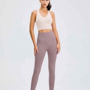 Dames Zwarte Flare Legging Stijlvol Comfortabel Ruxi be460