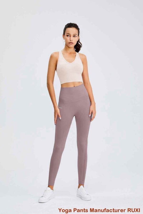 Dames Zwarte Flare Legging Stijlvol Comfortabel Ruxi be460