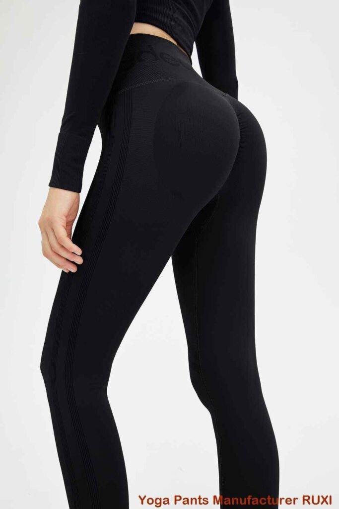 Gevoerde yogabroek ultrazachte warme sportkleding Ruxi