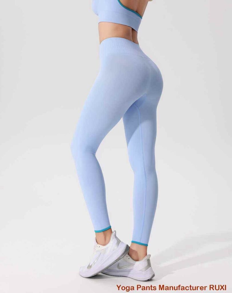 Zwarte high waisted yogashorts voor dames Ruxi be3619