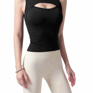 Cropped Gym Vest voor Dames Workout Fitness Top Ruxi