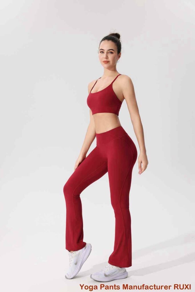 Yogabroek met hoge taille en zakken Ruxi be698