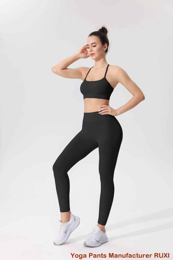High Waisted Bell Bottom Leggings voor dames Ruxi be878