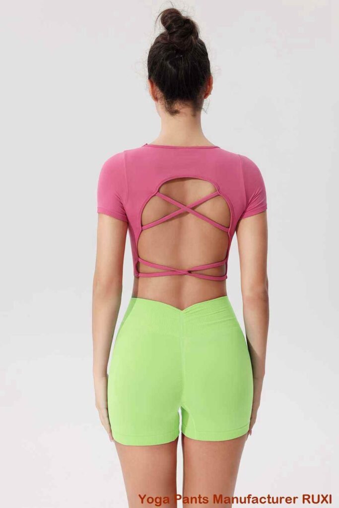 Dames workout biker shorts hoge taille actieve kleding