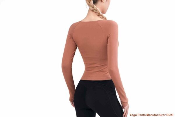 Actieve trainingsbroek voor dames pasvorm zonder legging
