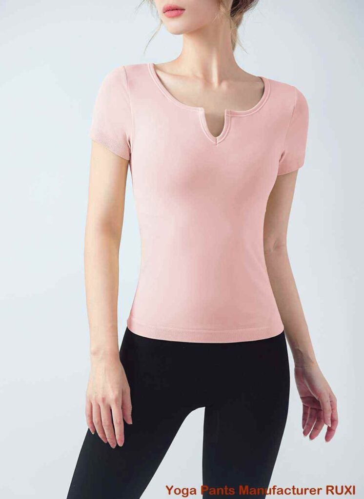 Dames korte workout tights hoge prestaties Ruxi be3587