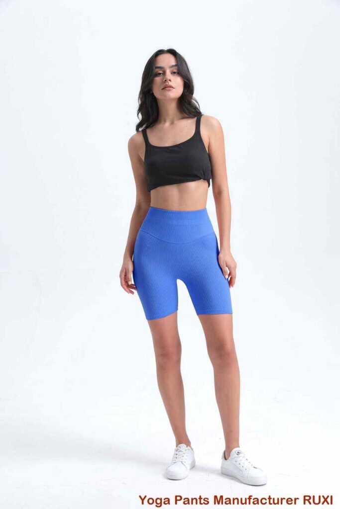 Feloranje yogashorts comfortabel en stijlvol Ruxi be3454