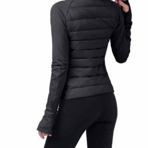 Zwarte buikcontrole legging slim fit Ruxi be428