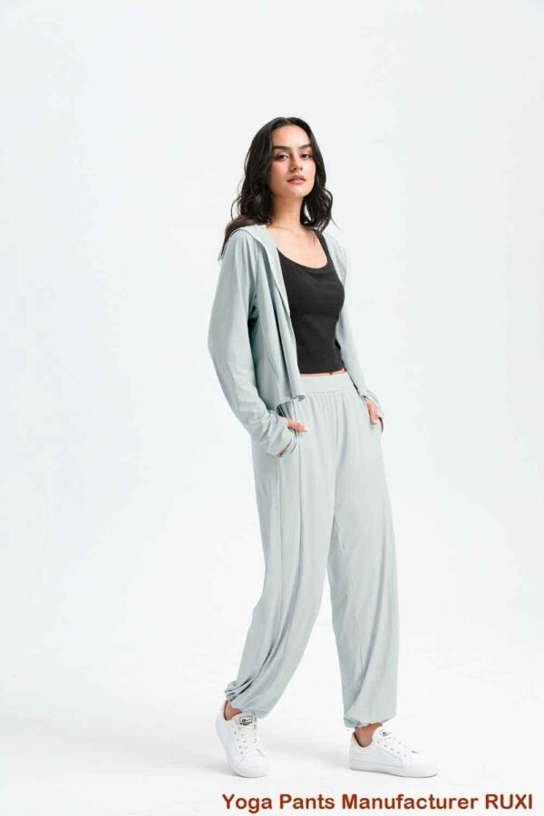 heidegrijze yogabroek Ruxi be919